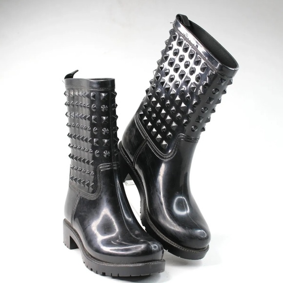 Authentic Valentino Rain Boots - Picture 2 of 3